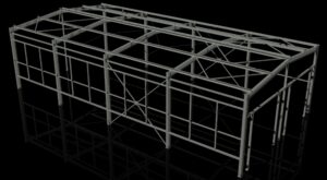 Проект каркаса автосервиса