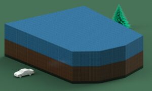 Каркас торгового центра