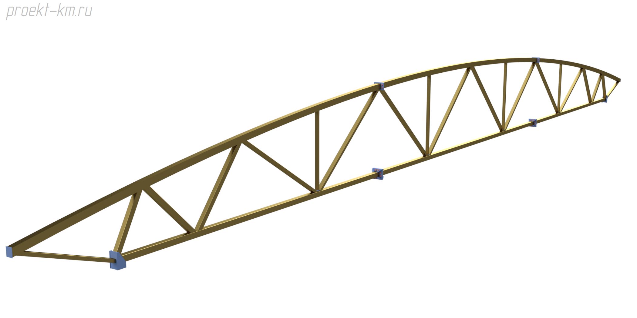 Ферма из профильной трубы