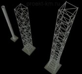 Расчет дымовых труб, башен и вышек Проектирование дымовой трубы и башни